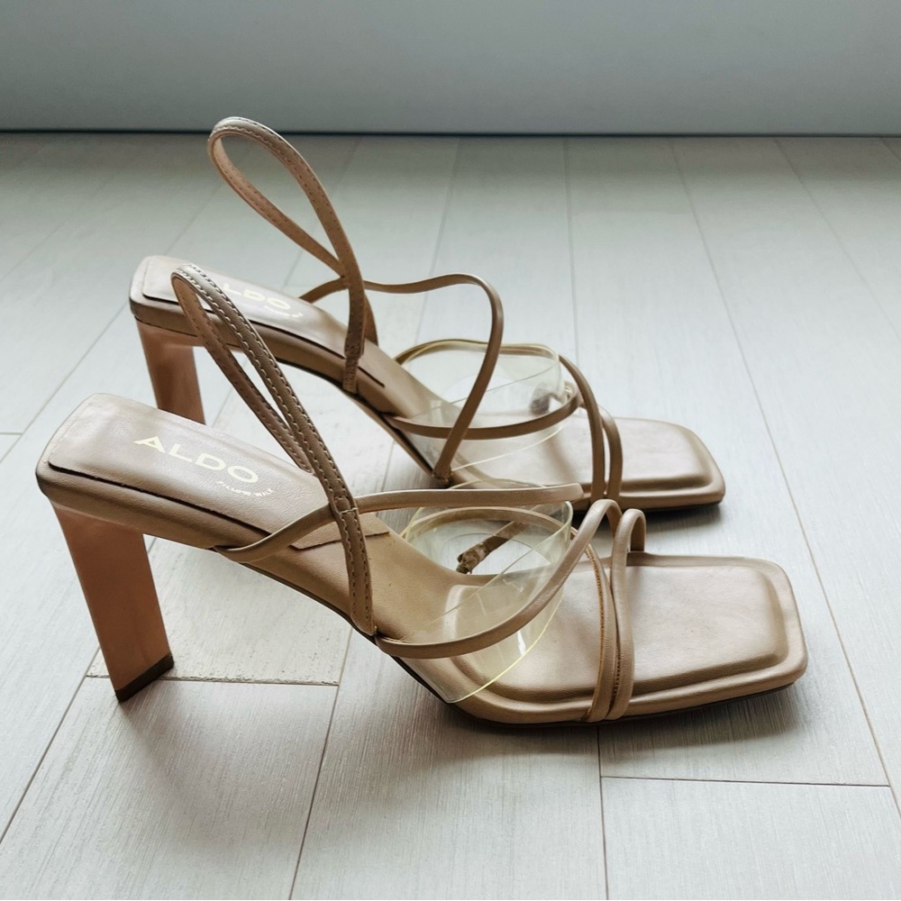 Aldo Heeled Strappy Sandals NWOT